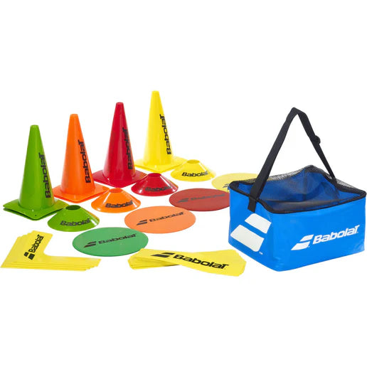 Bolsa Babolat con kit de entrenamiento de minitenis