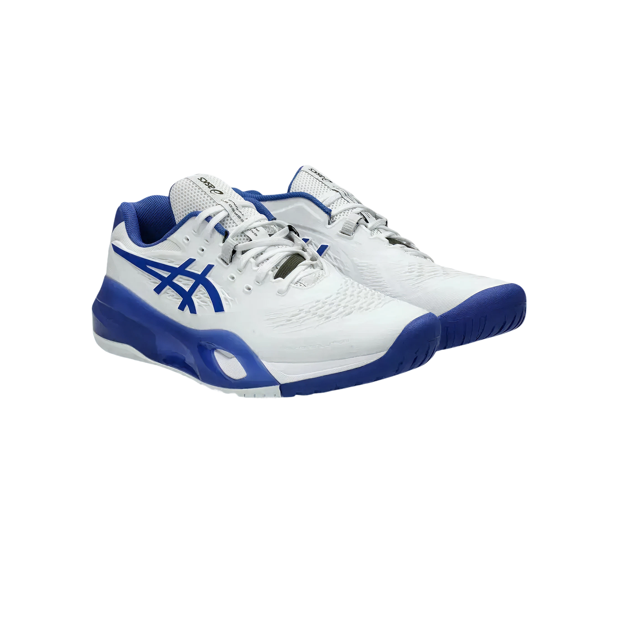 Asics Gel-Resolution X Blanco/Azul Cobalto para Tennis