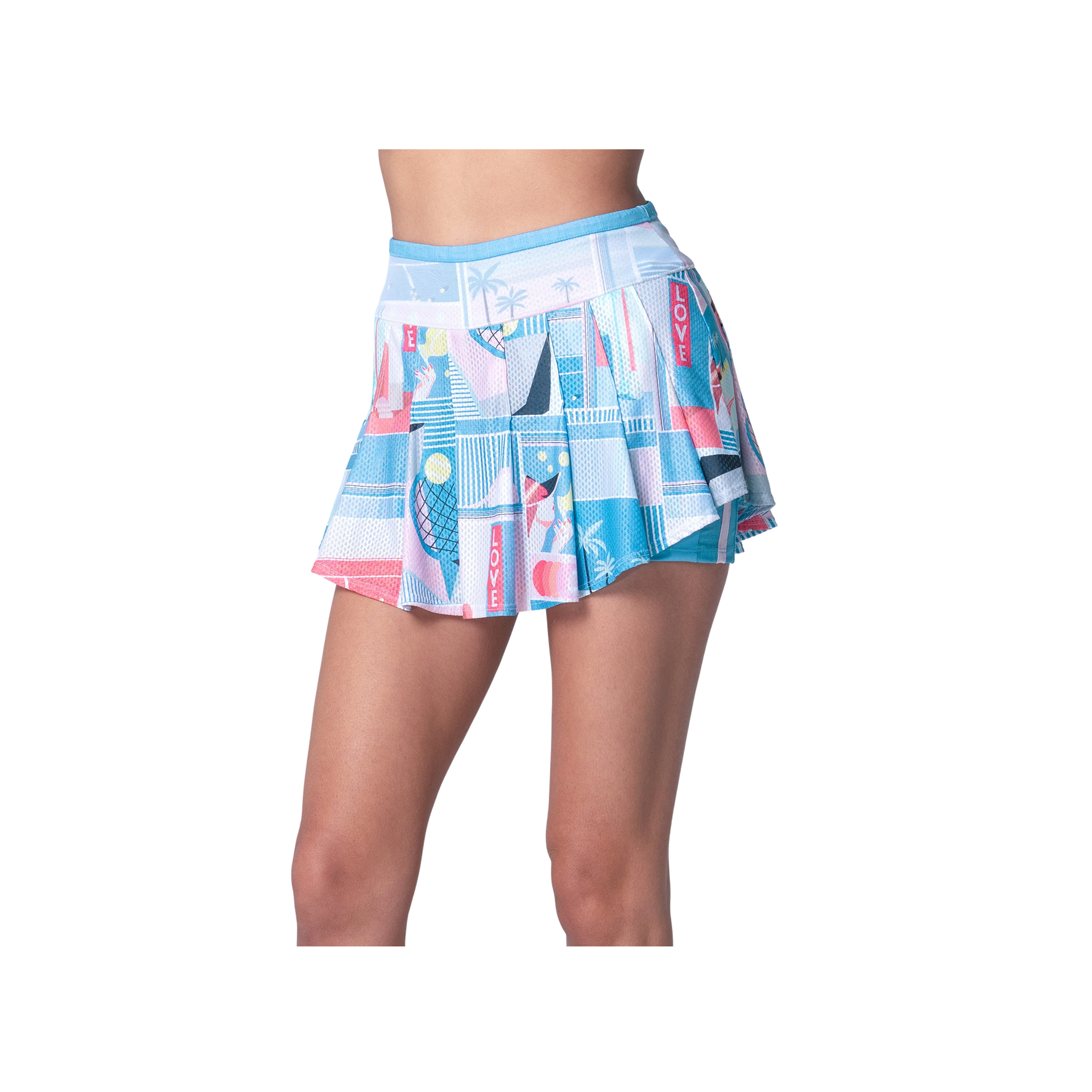 Falda Lucky in Love Linen Intuition Skirt