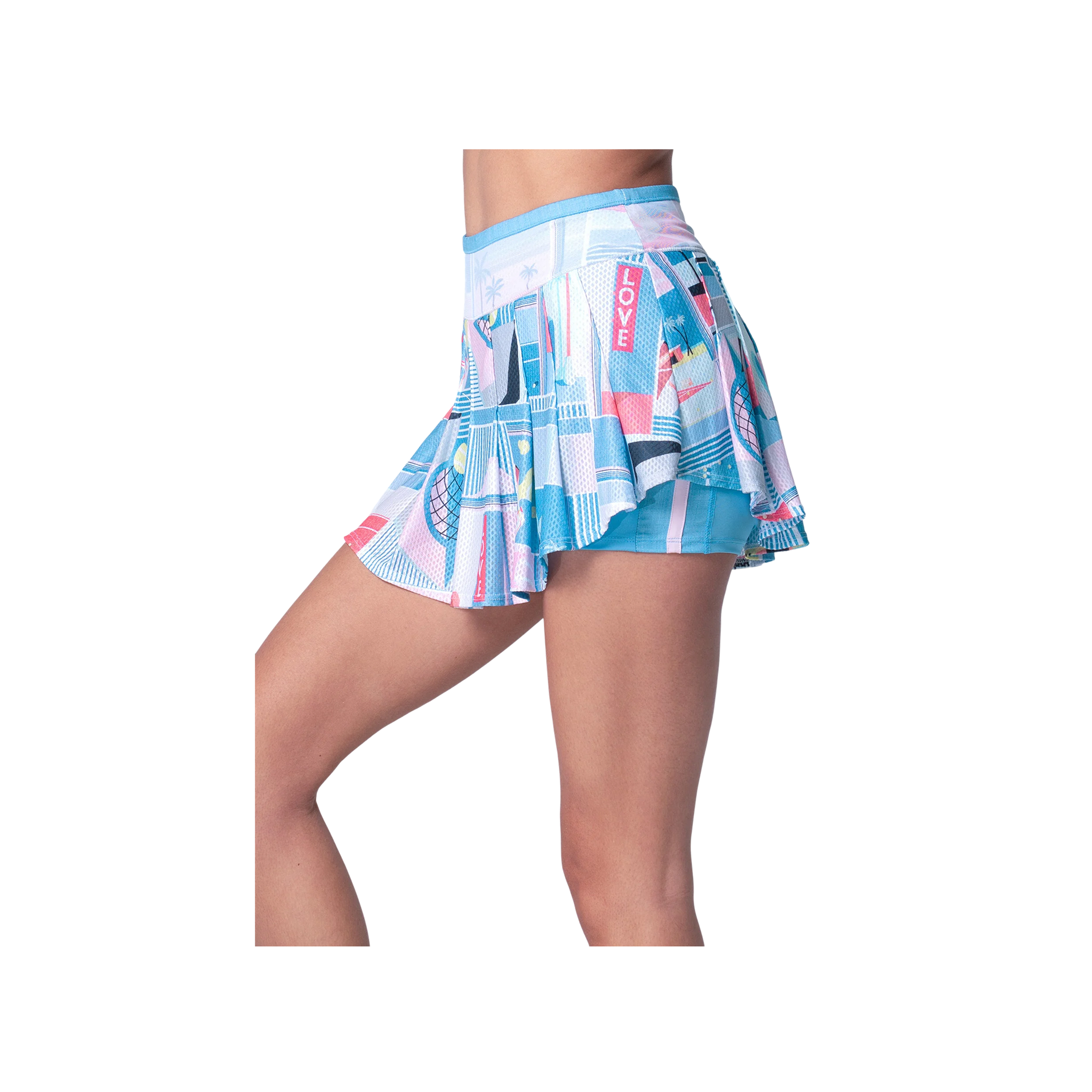 Falda Lucky in Love Linen Intuition Skirt