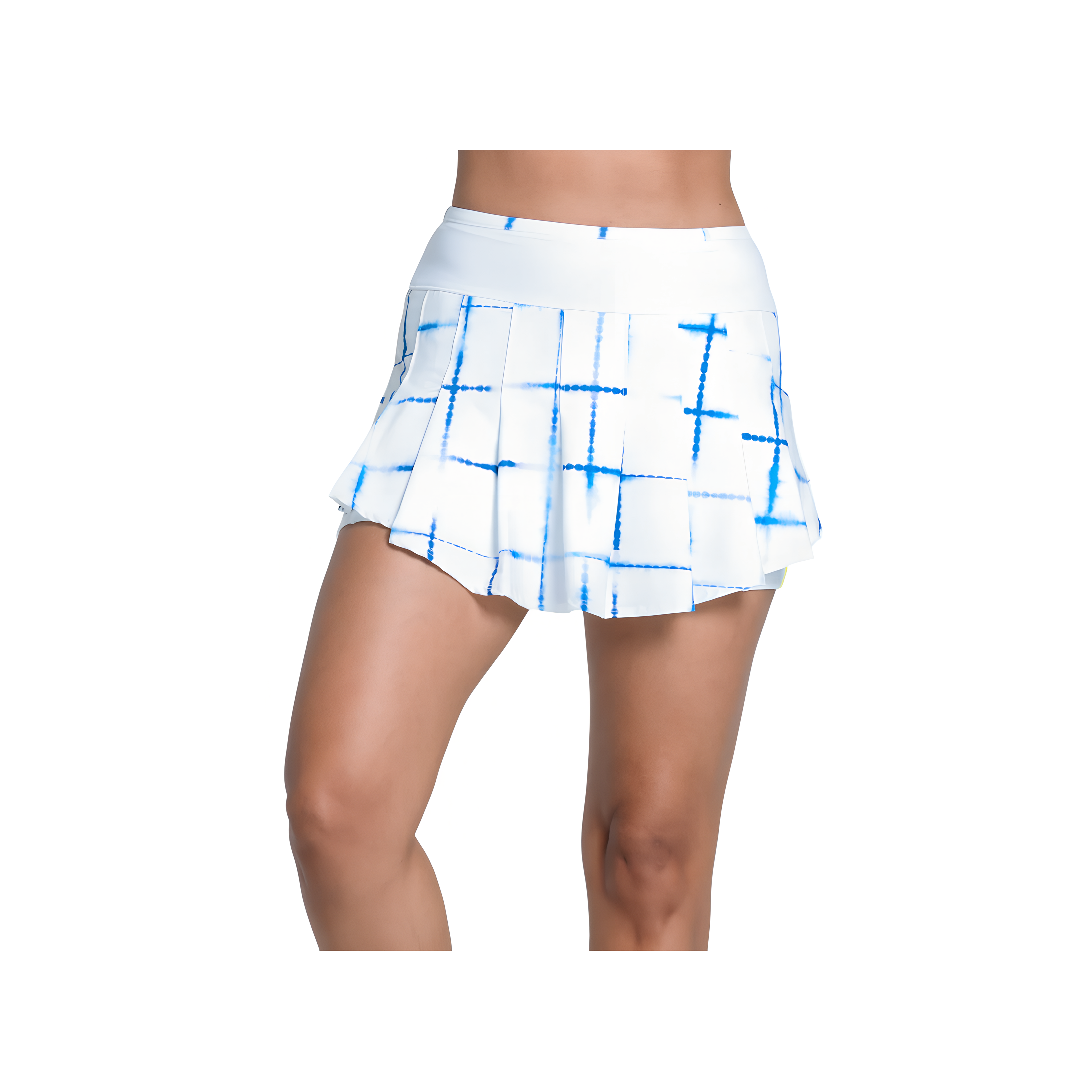Falda Lucky in Love Shibori Plaid