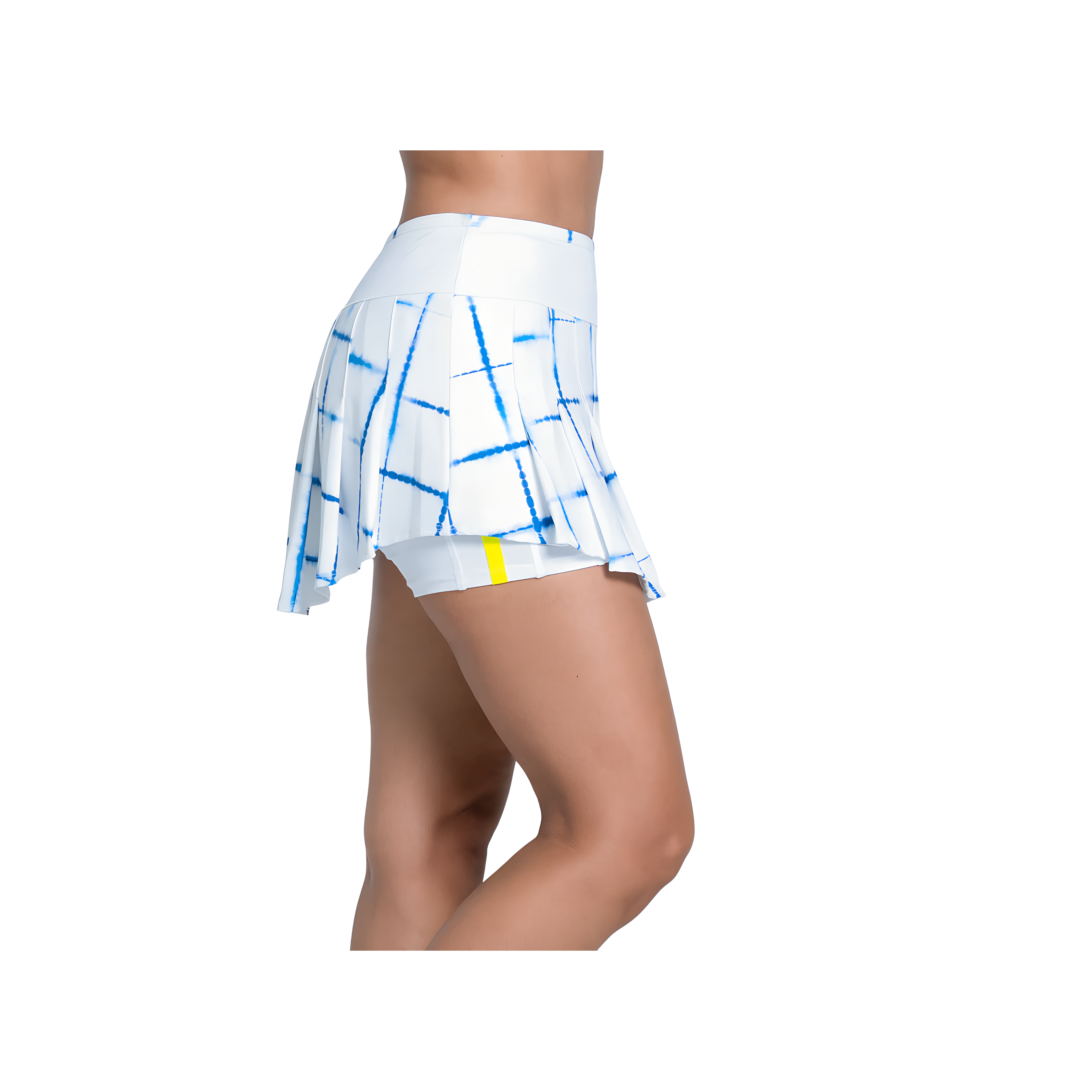 Falda Lucky in Love Shibori Plaid