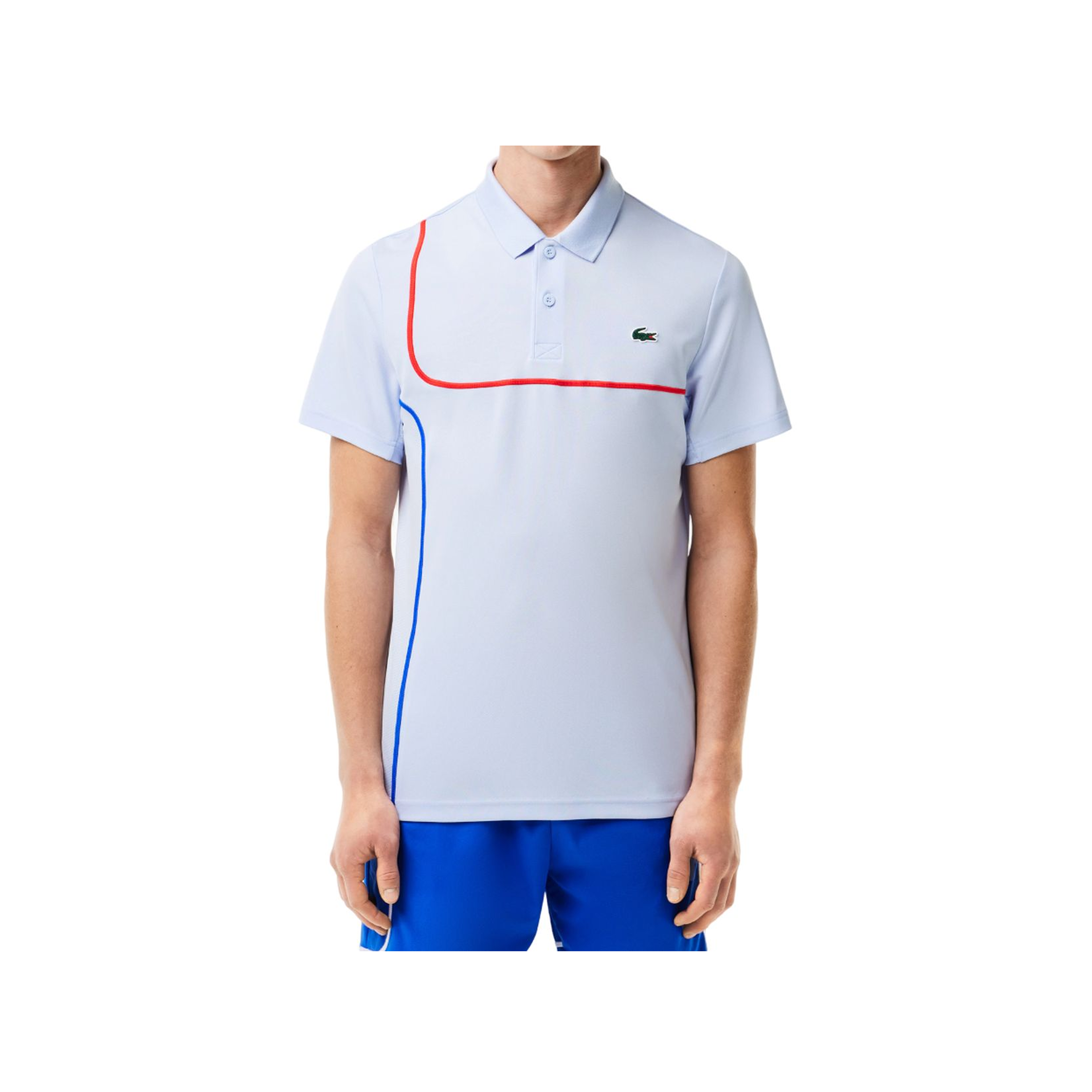 Playera Lacoste Sport Tennis Piped Technical Piqué Polo