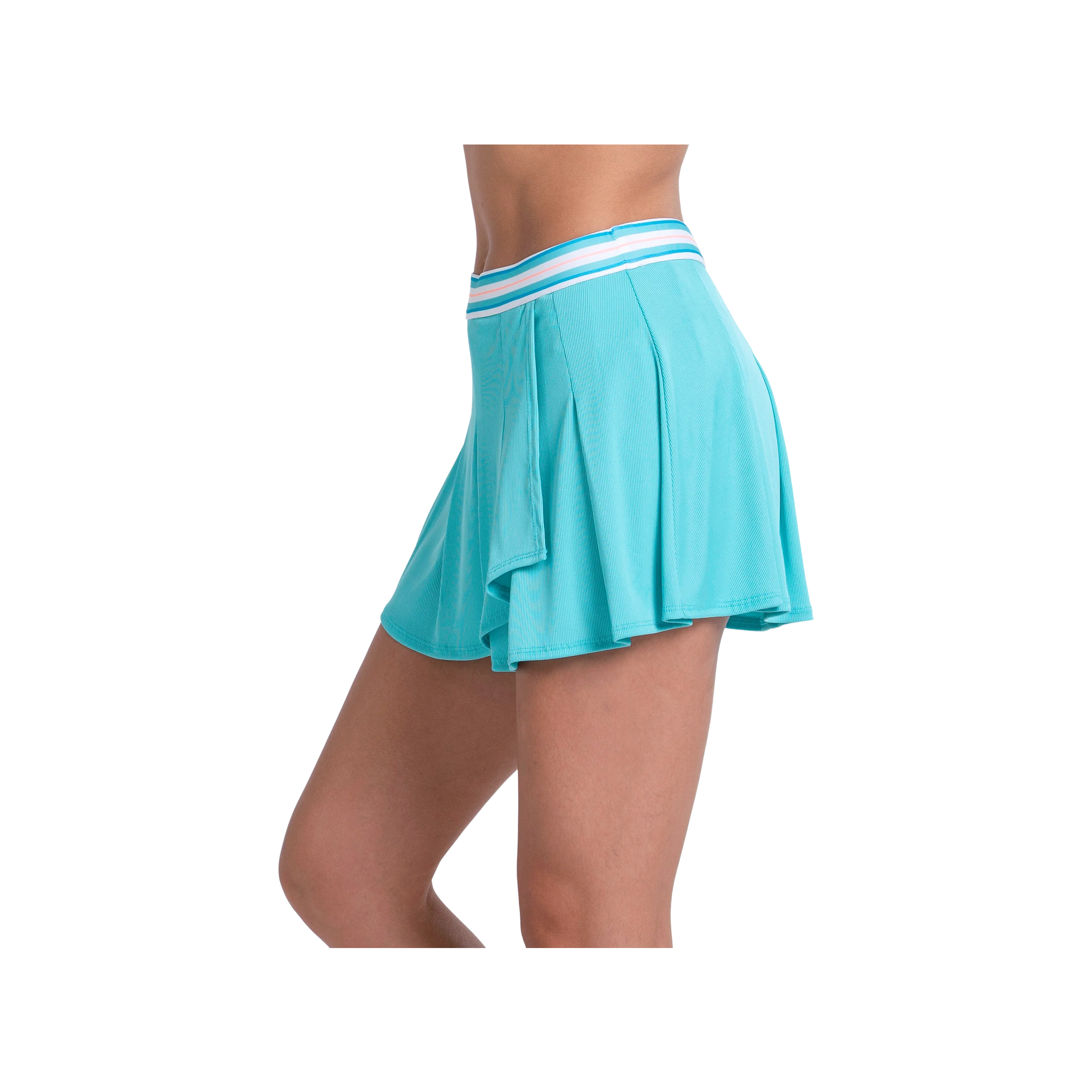 Falda Lucky in Love Coastline Stripe Skirt Azul