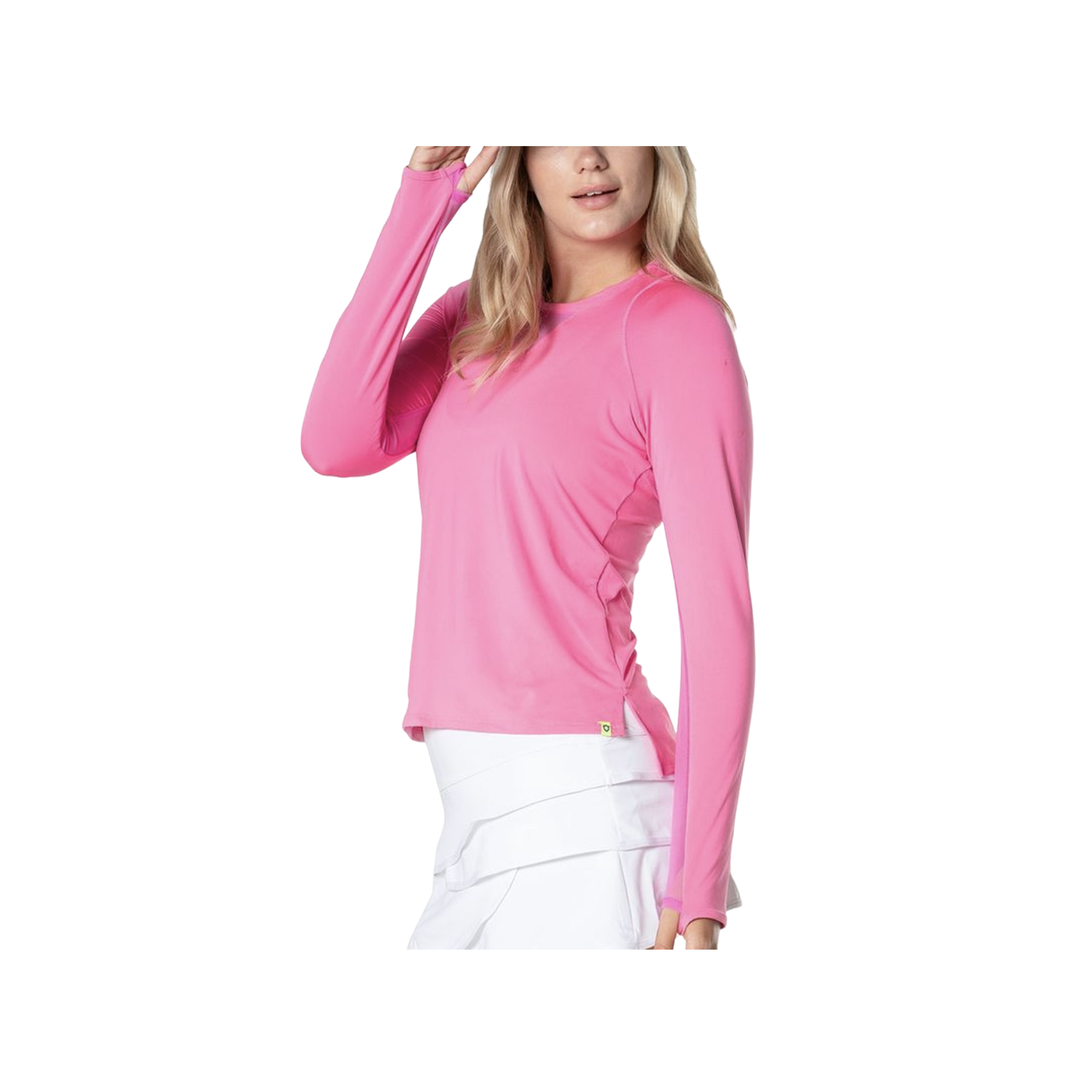 Blusa Manga Larga Lucky in Love High Low Breezy