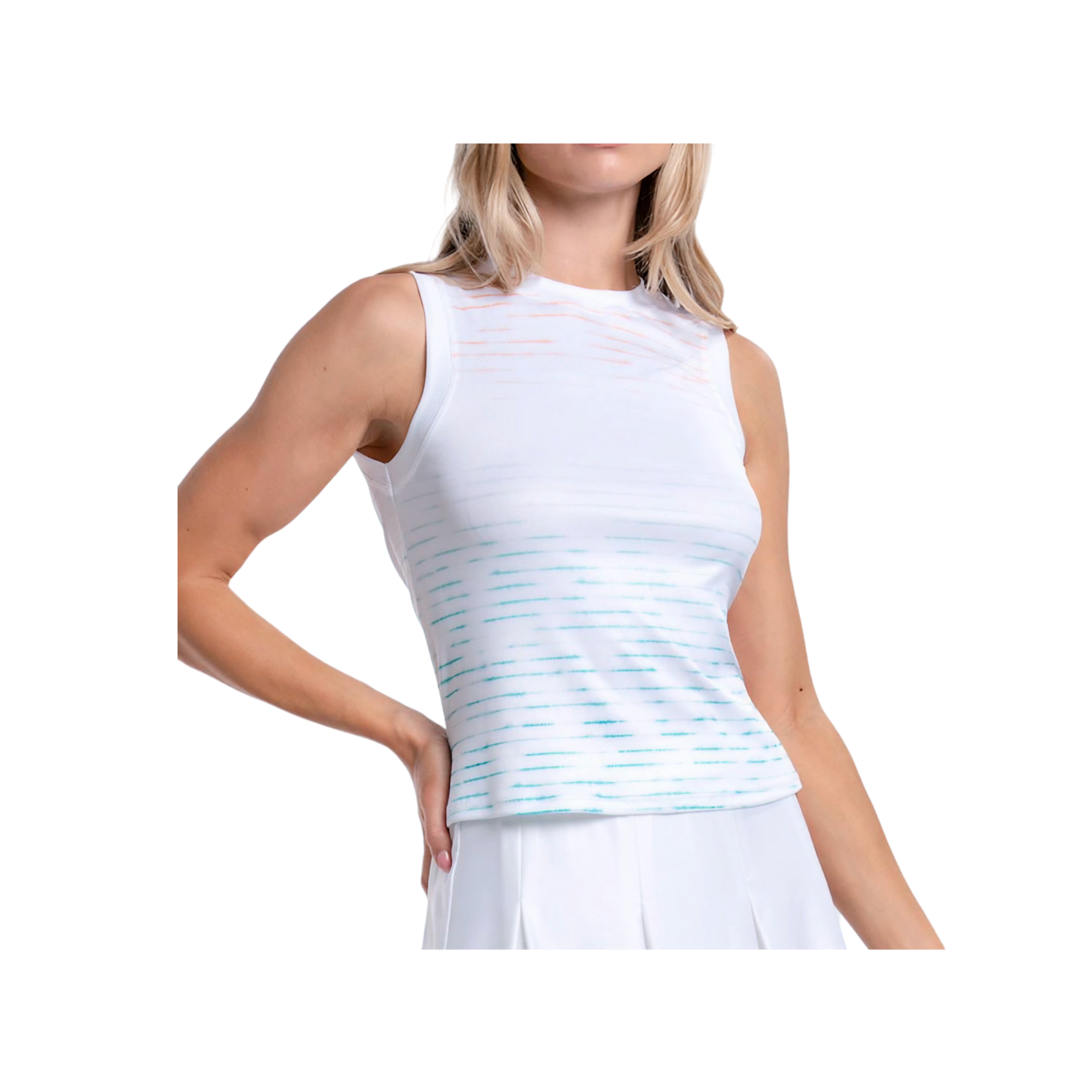 Blusa Lucky in Love Rising Tides Muscle Tank