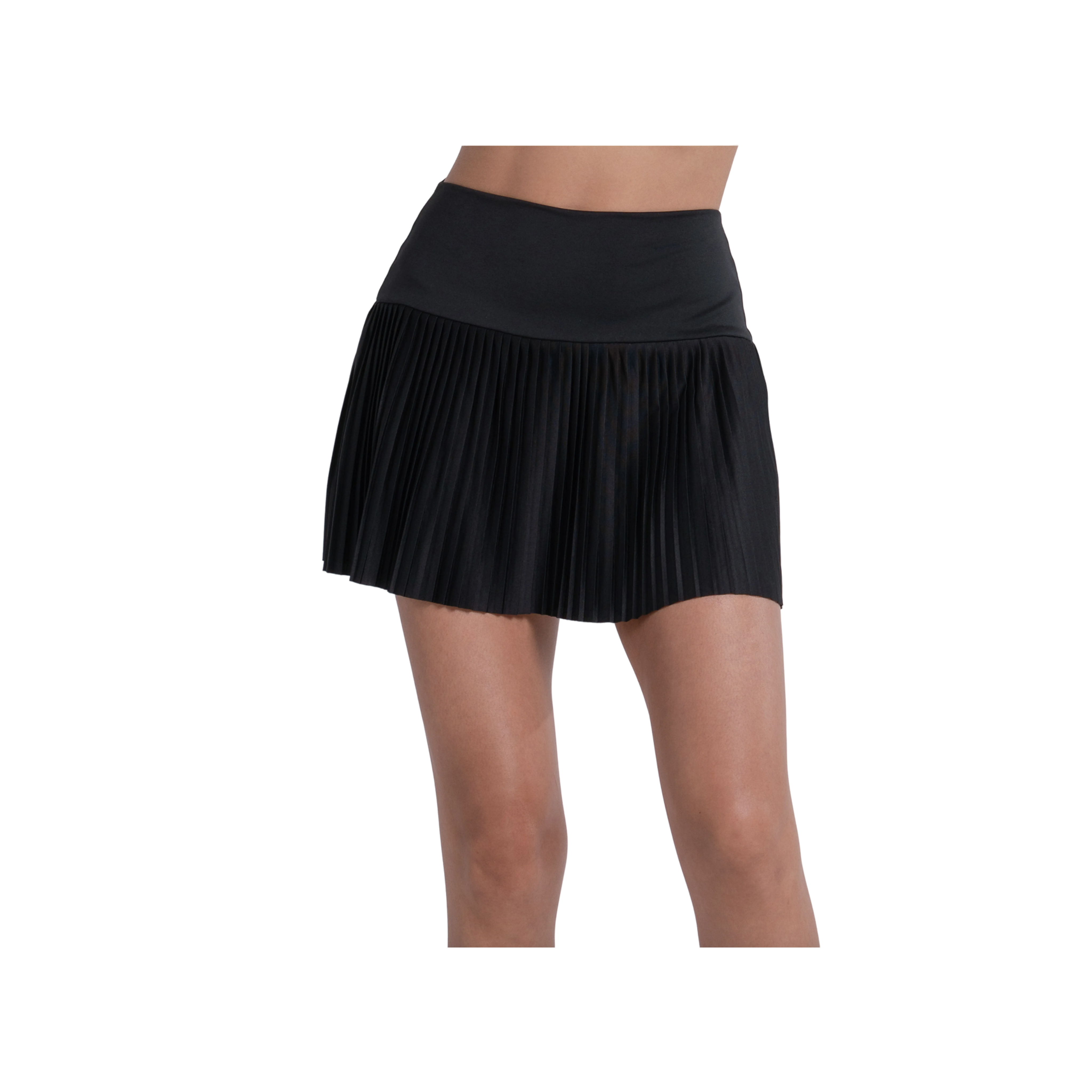 Falda Lucky in Love Tempo Pleated Skirt Negra