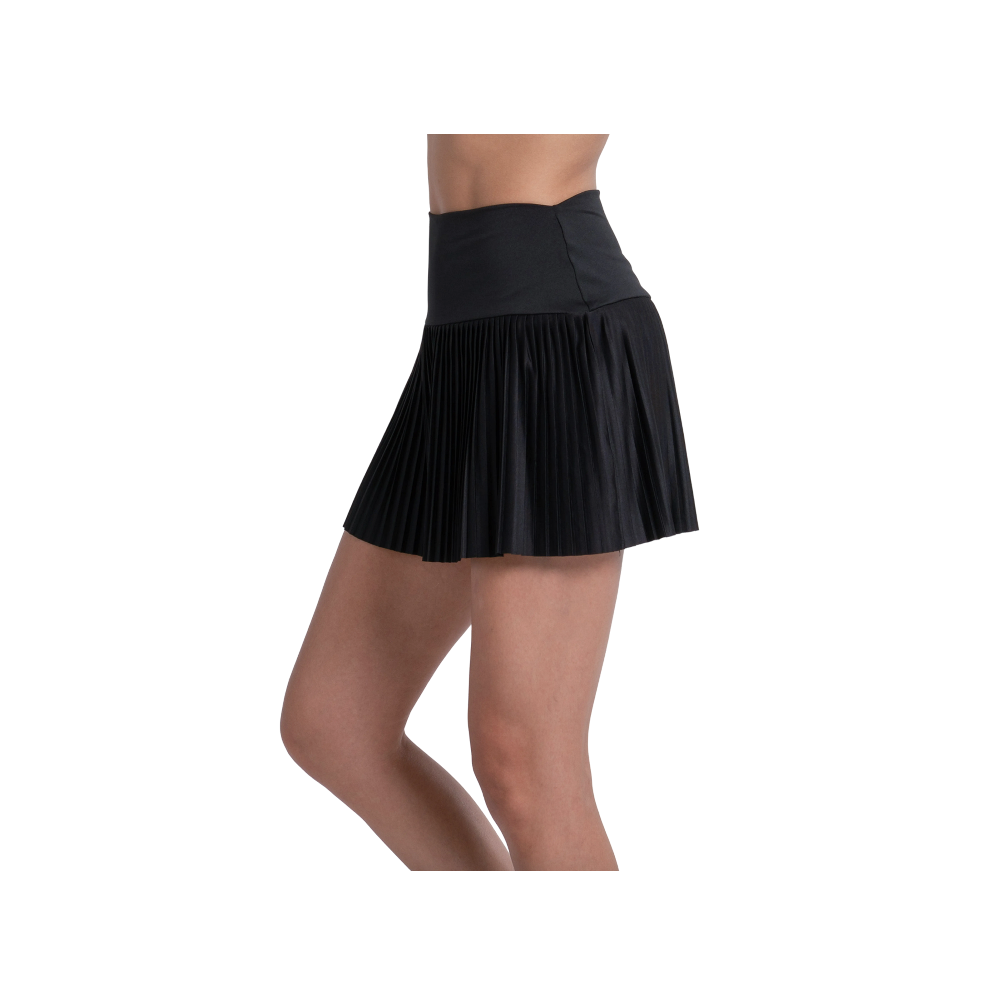 Falda Lucky in Love Tempo Pleated Skirt Negra