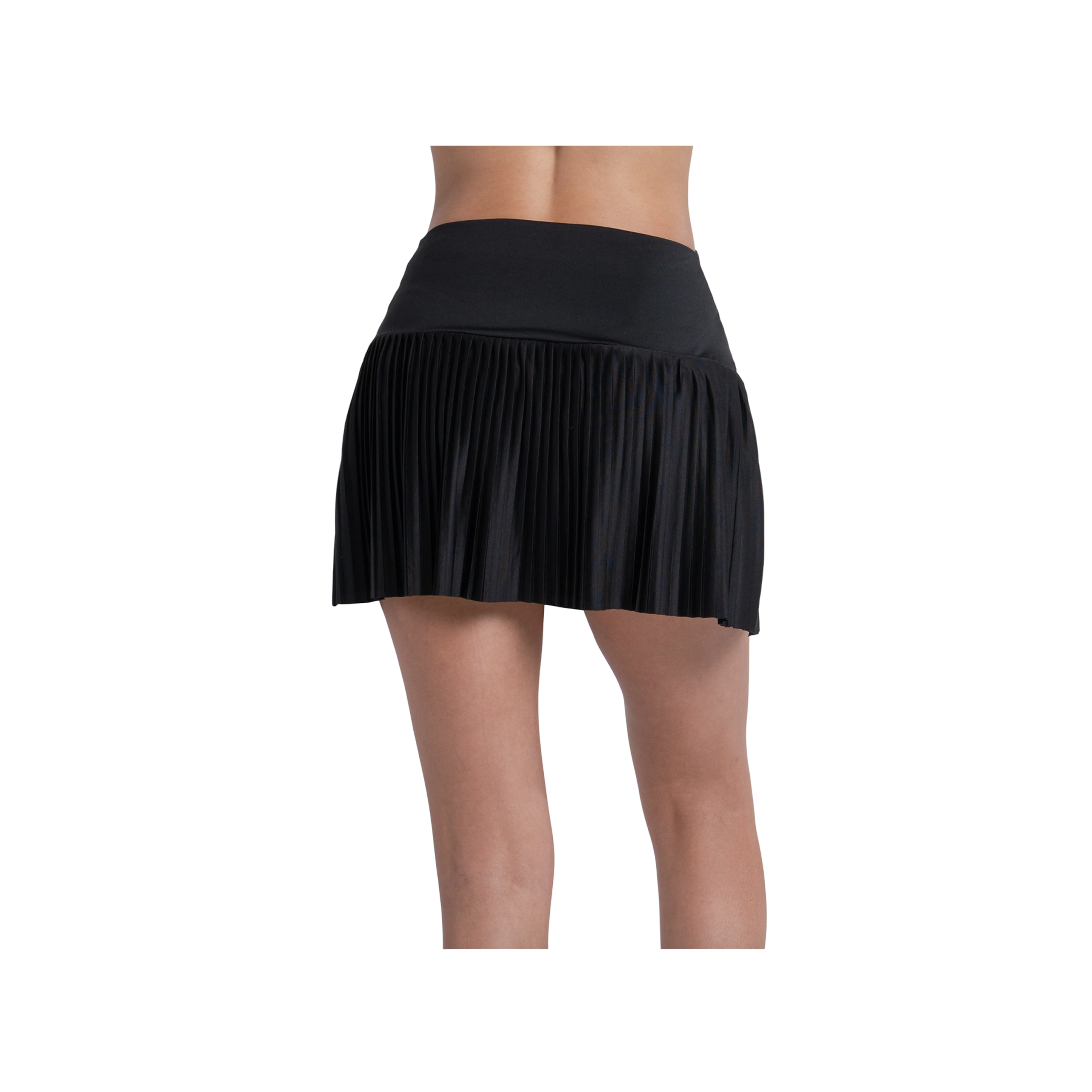 Falda Lucky in Love Tempo Pleated Skirt Negra
