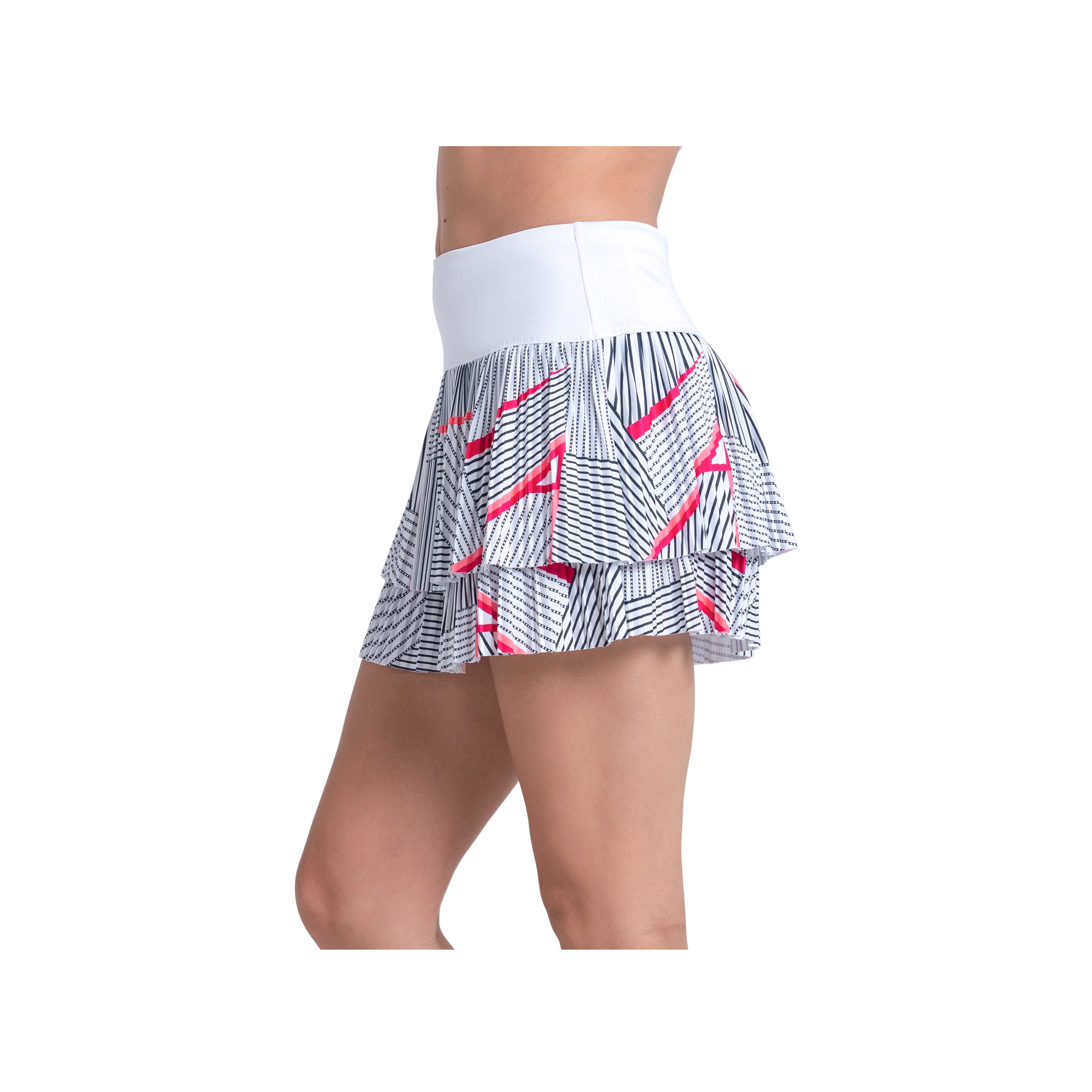 Falda Geo Glow Pleated Lucky in Love