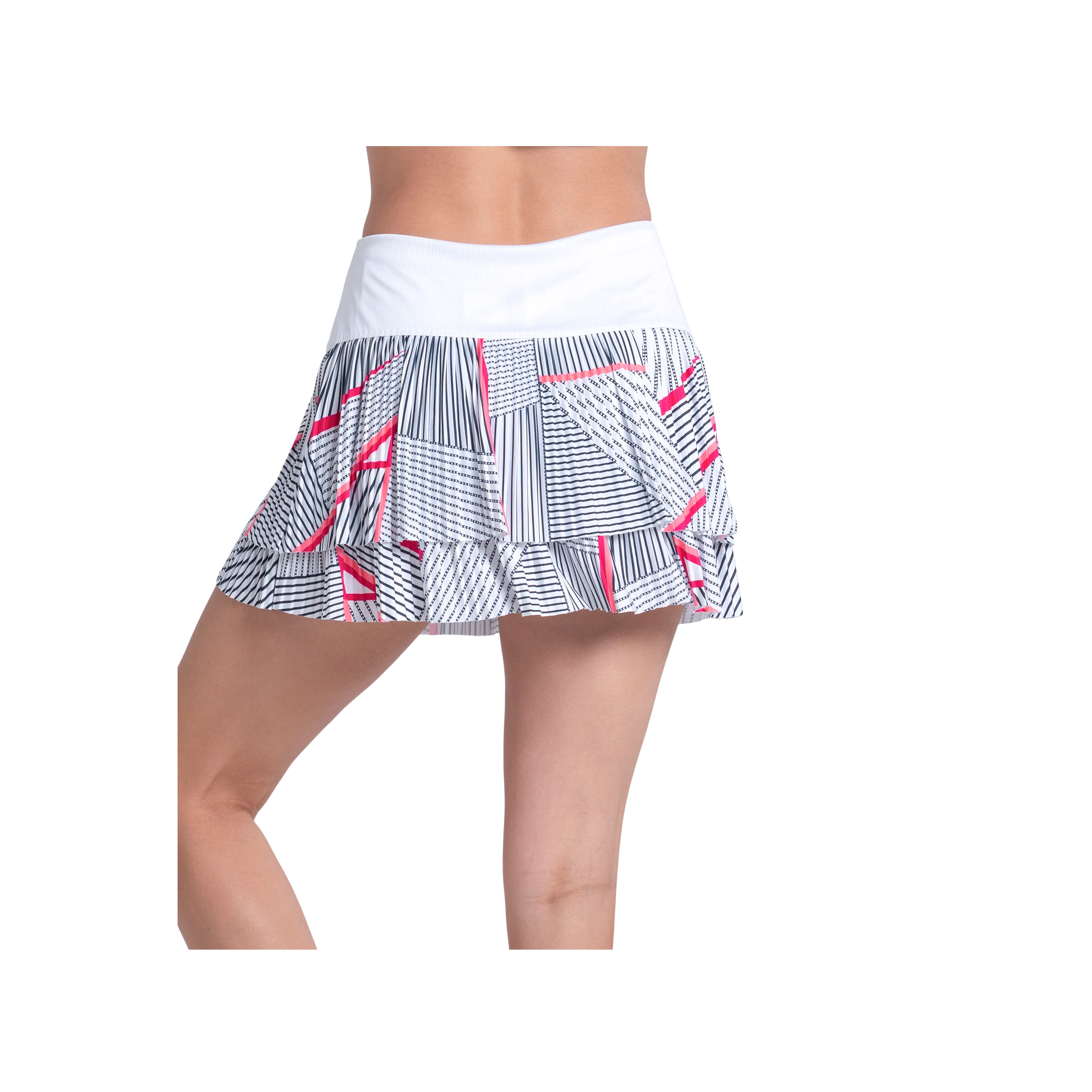 Falda Geo Glow Pleated Lucky in Love