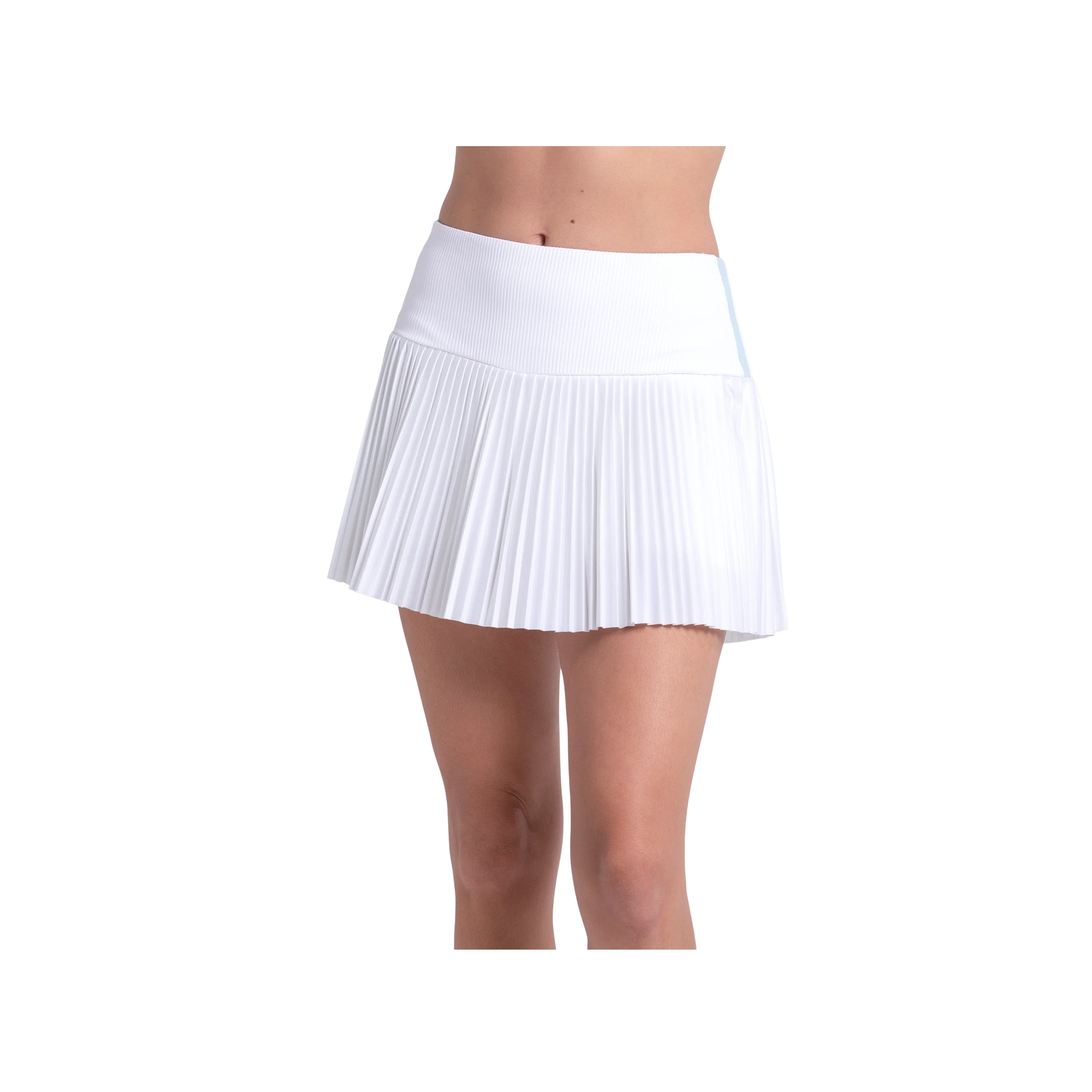 Falda Racer Rib Pleated Lucky in love
