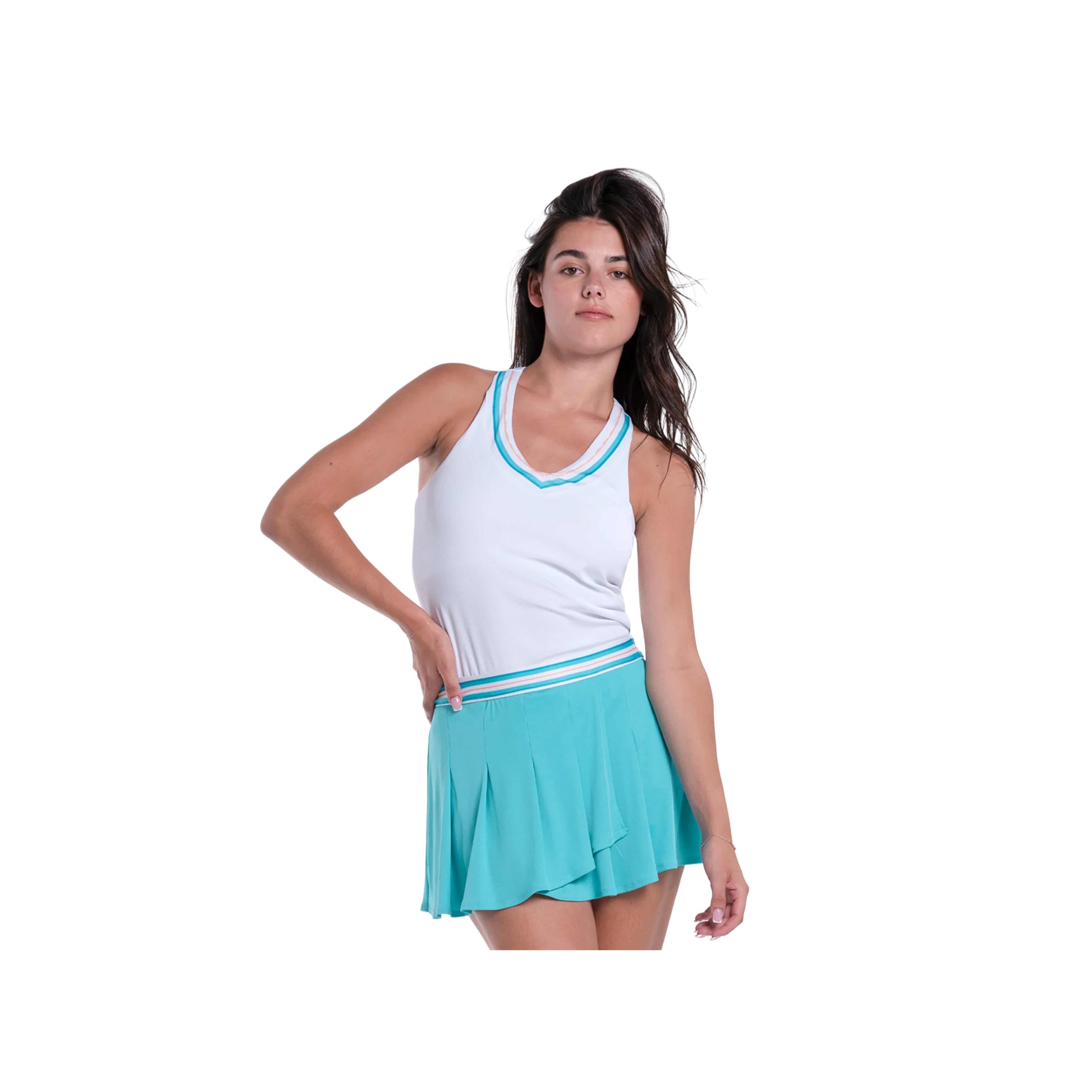 Blusa Oasis Stripe Tank Lucky in Love
