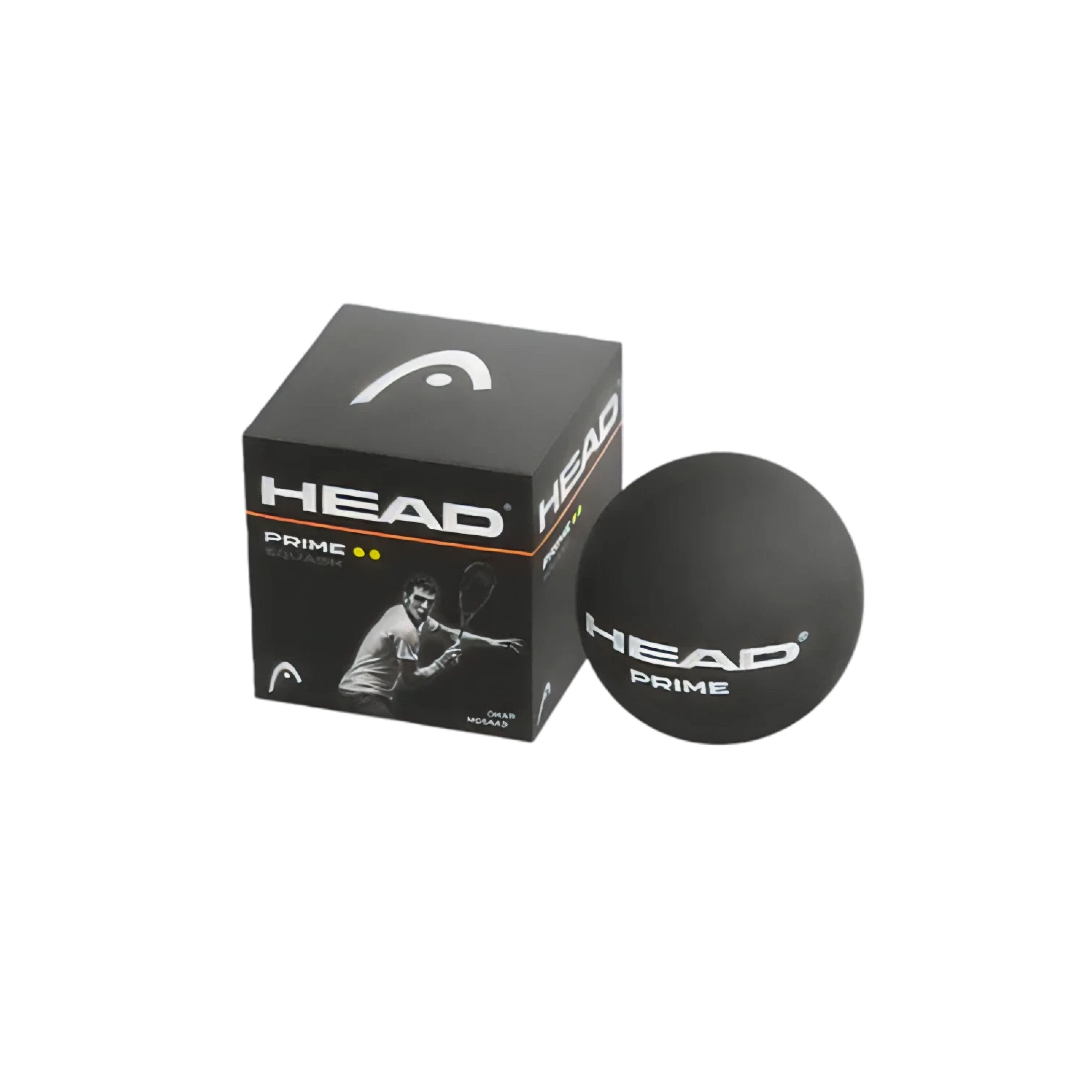 Pelotas Head Prime Doble Punto Amarillo 12 Piezas