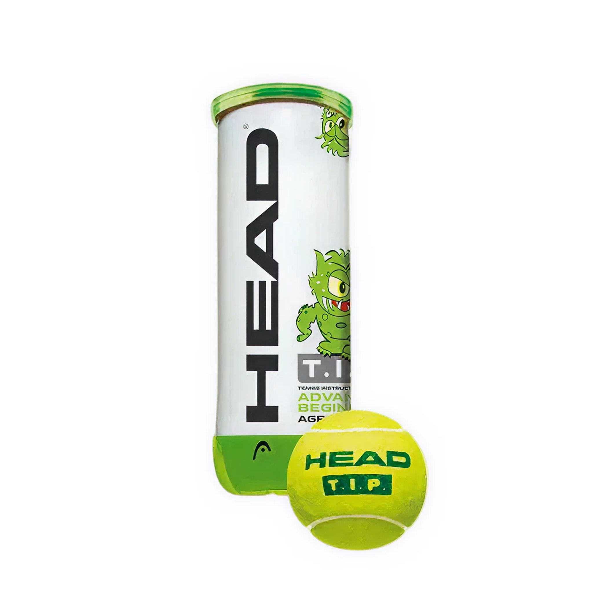 Pelotas Head TIP Punto Verde x3