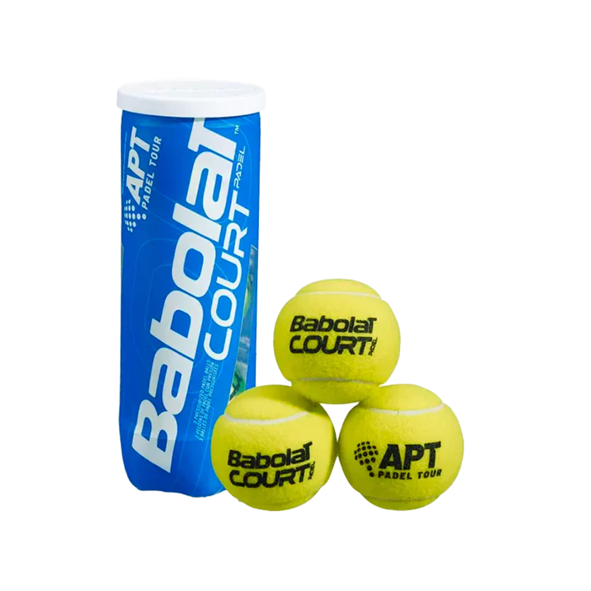 Pelotas Babolat Court Pádel x3