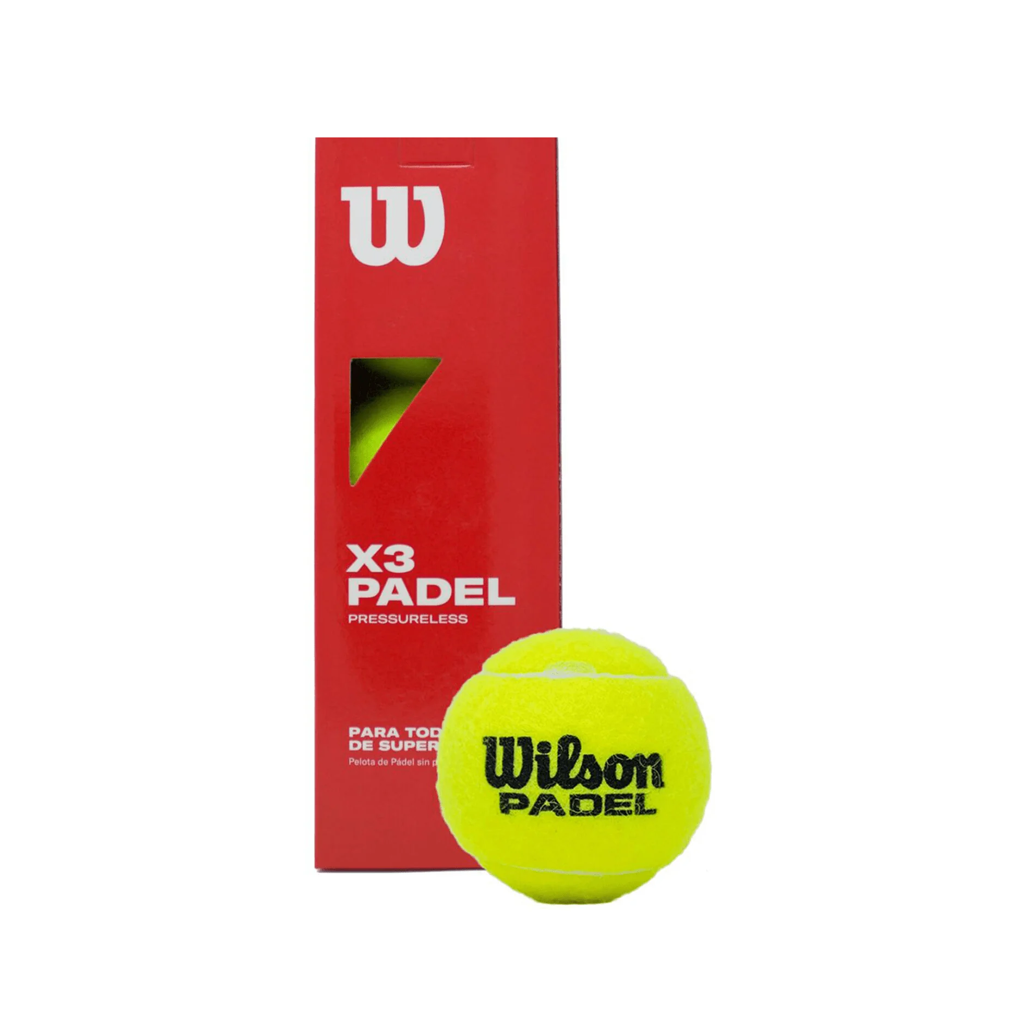 Pelotas Wilson Padel Presurizada