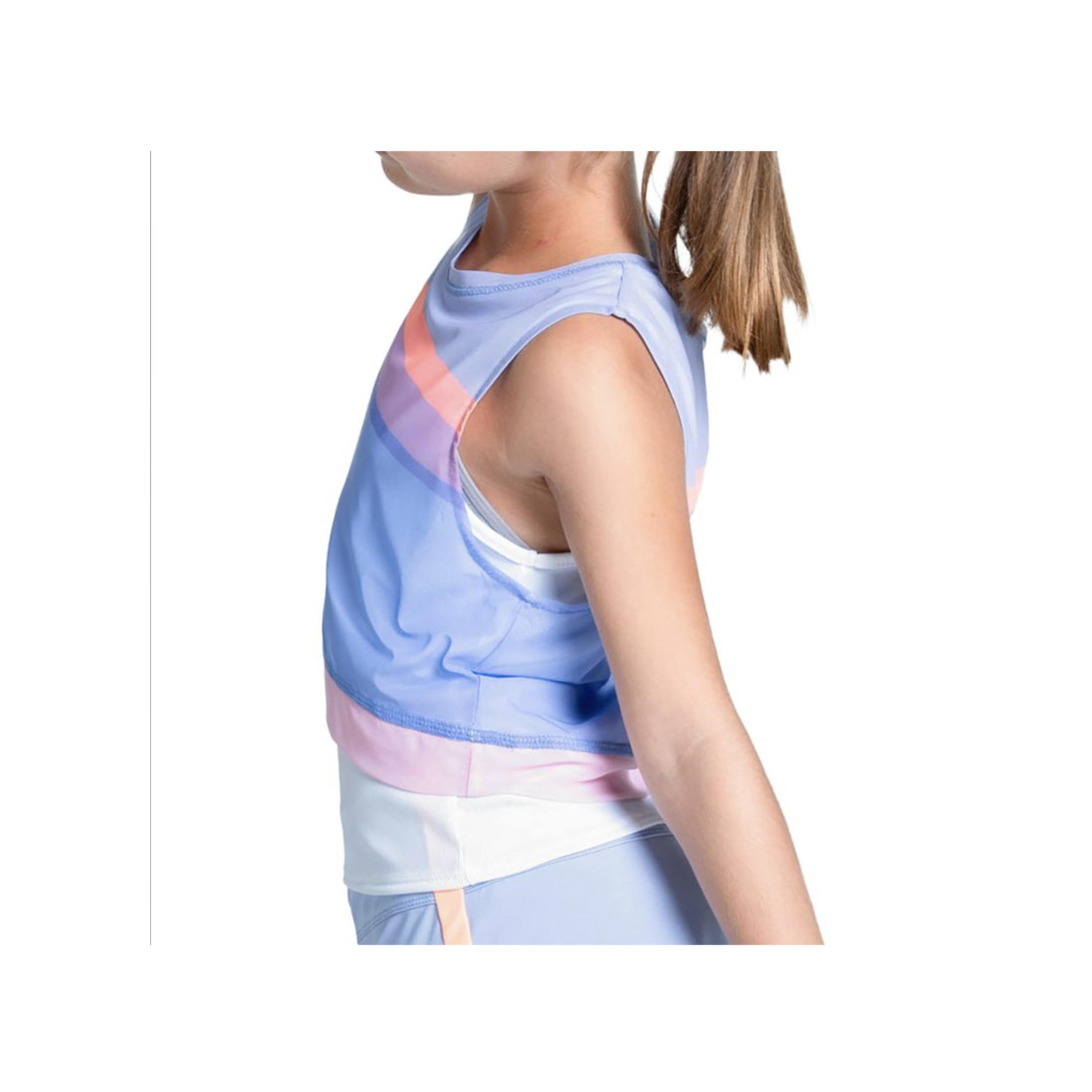 Playera Sin Mangas Lucky in Love Love Breezy Niña