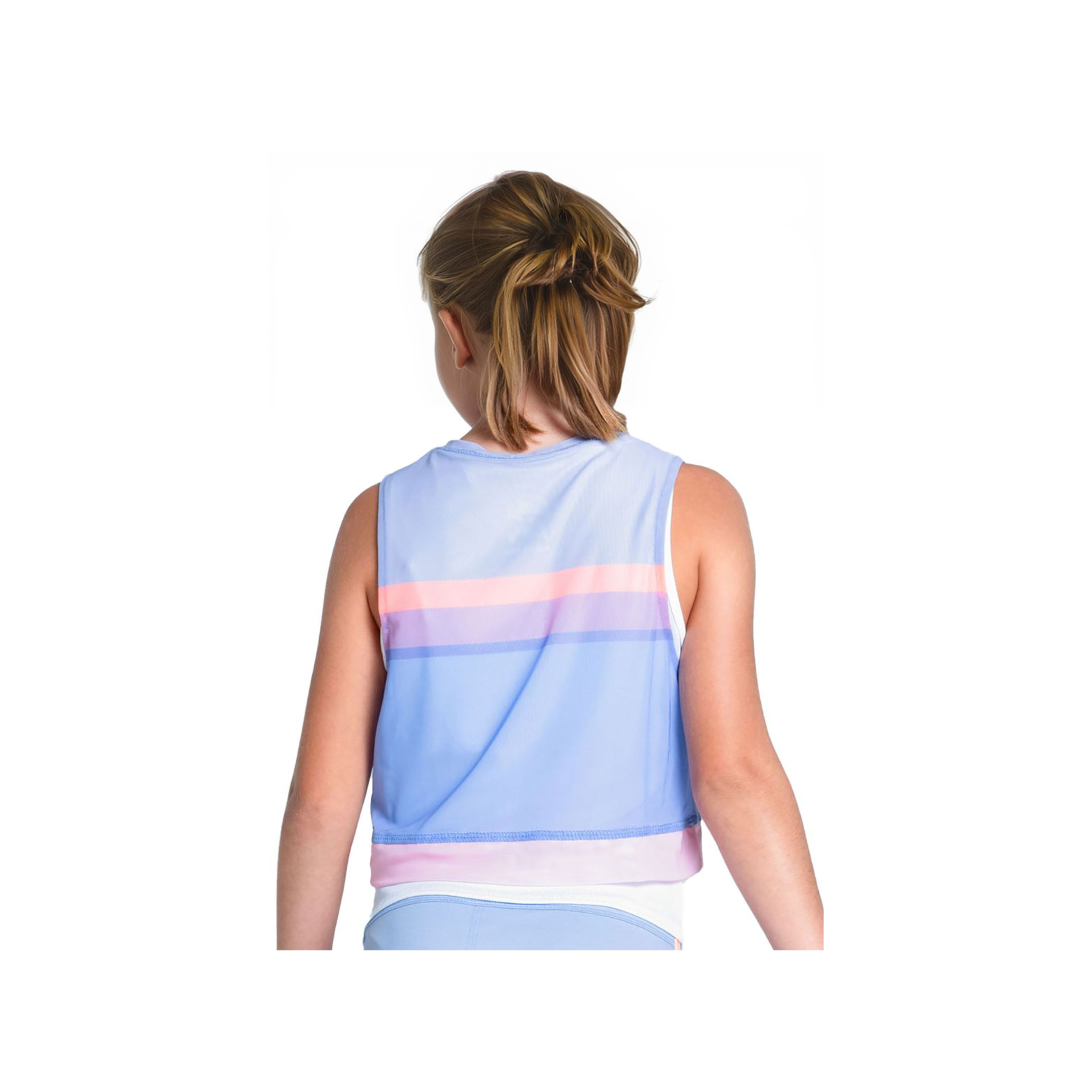 Playera Sin Mangas Lucky in Love Love Breezy Niña